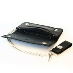 ST Leather Chain Wallet