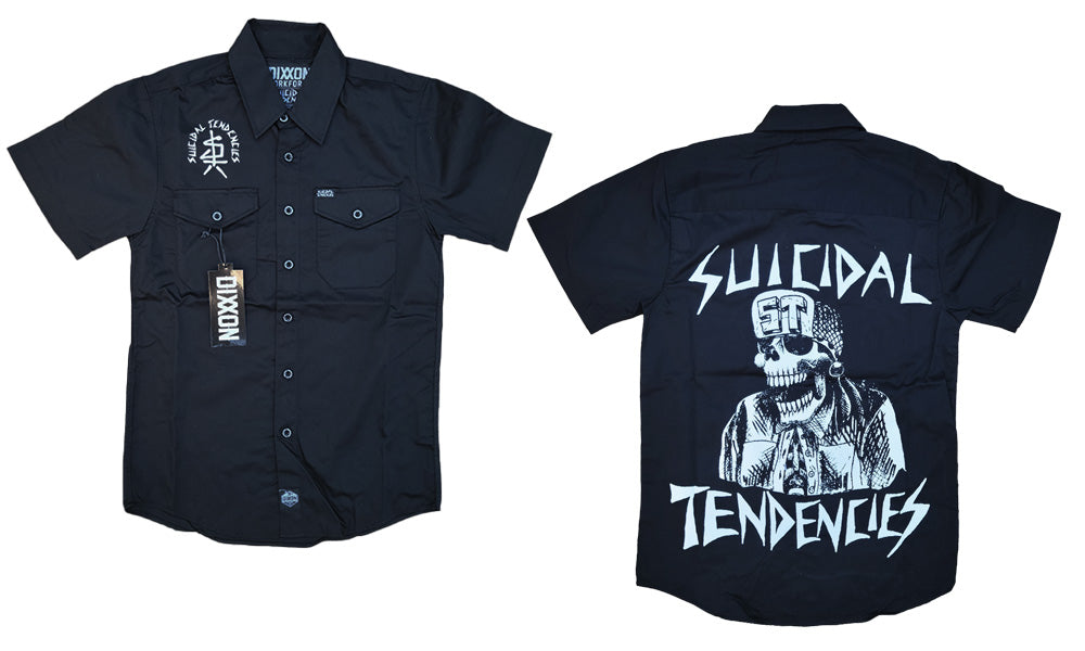 Dixxon Suicidal Tendencies OG Flipskull Work Shirt