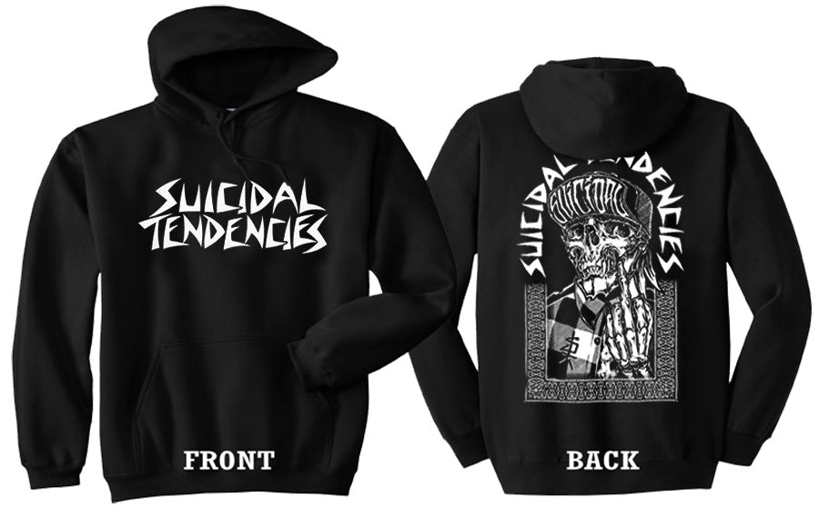 Suicidal Tendencies One Finger STore Suicidal Pullover Merchandise Sweatshirt Tendencies – Hooded