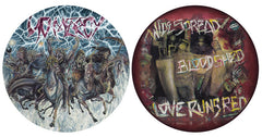 No Mercy - Widespread Bloodshed, Love Runs Red - Collectors Edition Picture Disc (2014) - Free Shipping