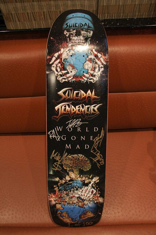 LIMITED EDITION WORLD GONE MAD SIGNE DECK ON SALE TOMORROW!