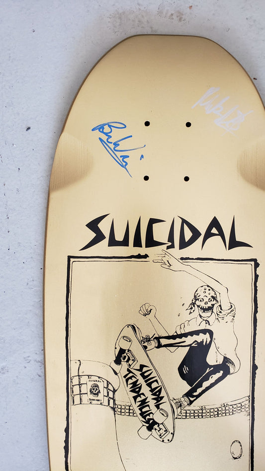 LIMITED EDITION 'LANCE SKATER' HAND PAINTED OLD SCHOOL BOARD