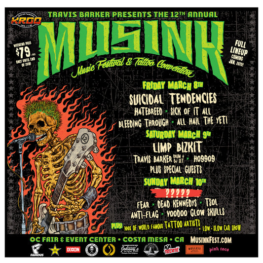 MUSINK FEST JUST ANNOUNCED!