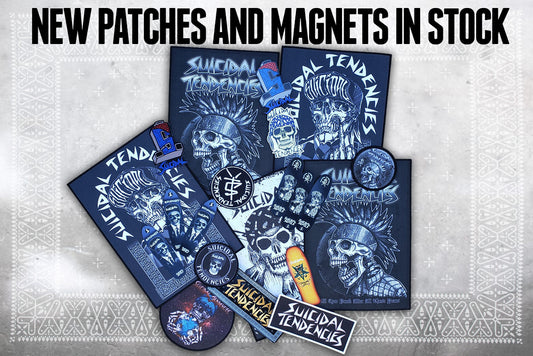 NEW BACK PATCHES AND MAGNETS IN STOCK!