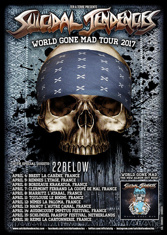 WORLD GONE MAD TOUR HITS FRANCE!