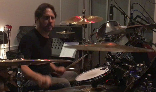 IN THE STUDIO - MAY 2016 - DAVE LOMBARDO