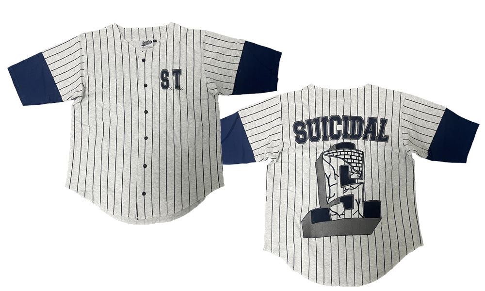 Suicidal Tendencies Embroidered Baseball Jersey