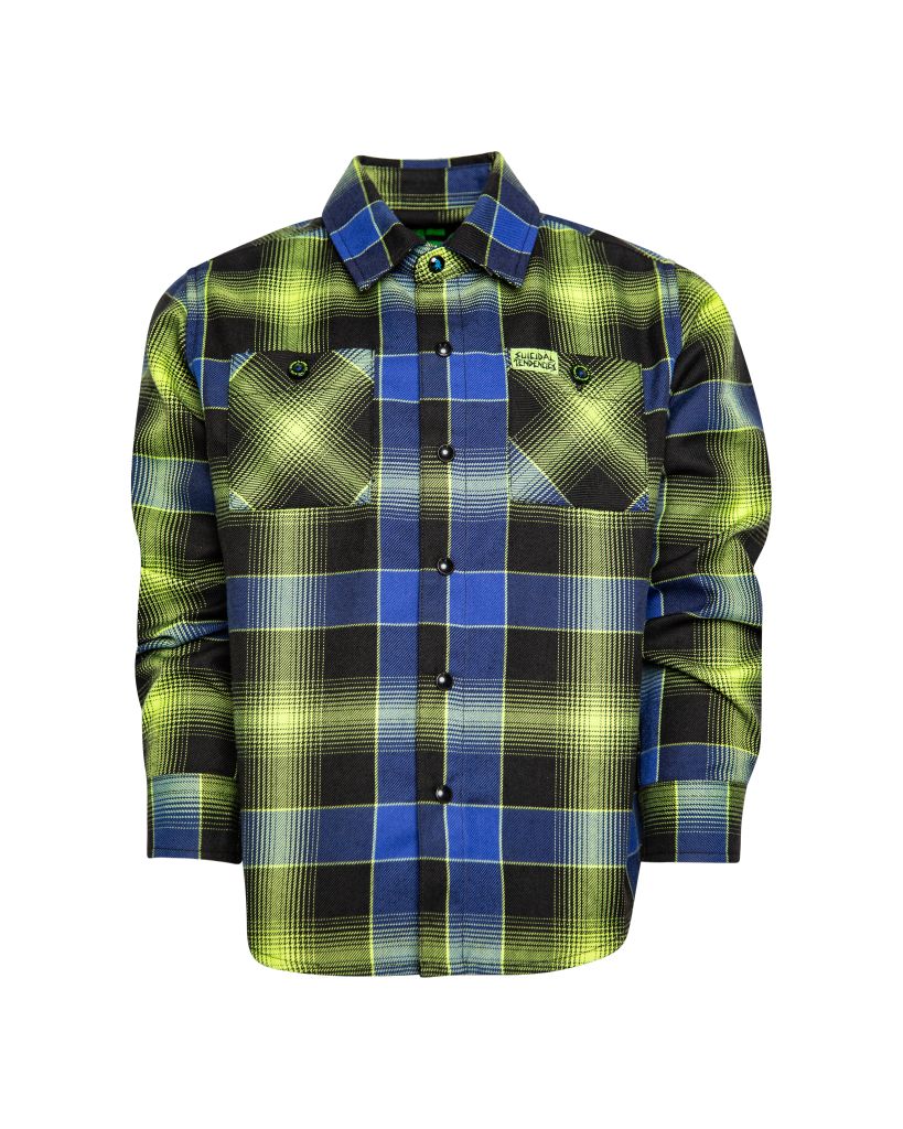 Suicidal Tendencies Dixxon Adrenaline Addict Flannel Shirt Youth
