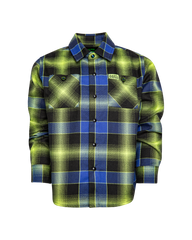 Suicidal Tendencies Dixxon Adrenaline Addict Flannel Shirt Youth