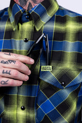 Suicidal Tendencies Dixxon Adrenaline Addict Flannel Shirt Men