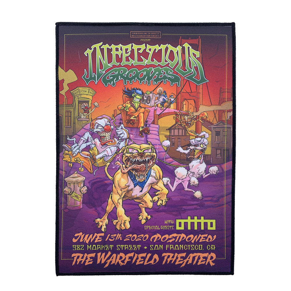 Infectious Grooves Suicidal Tendencies Warfield Back Patch