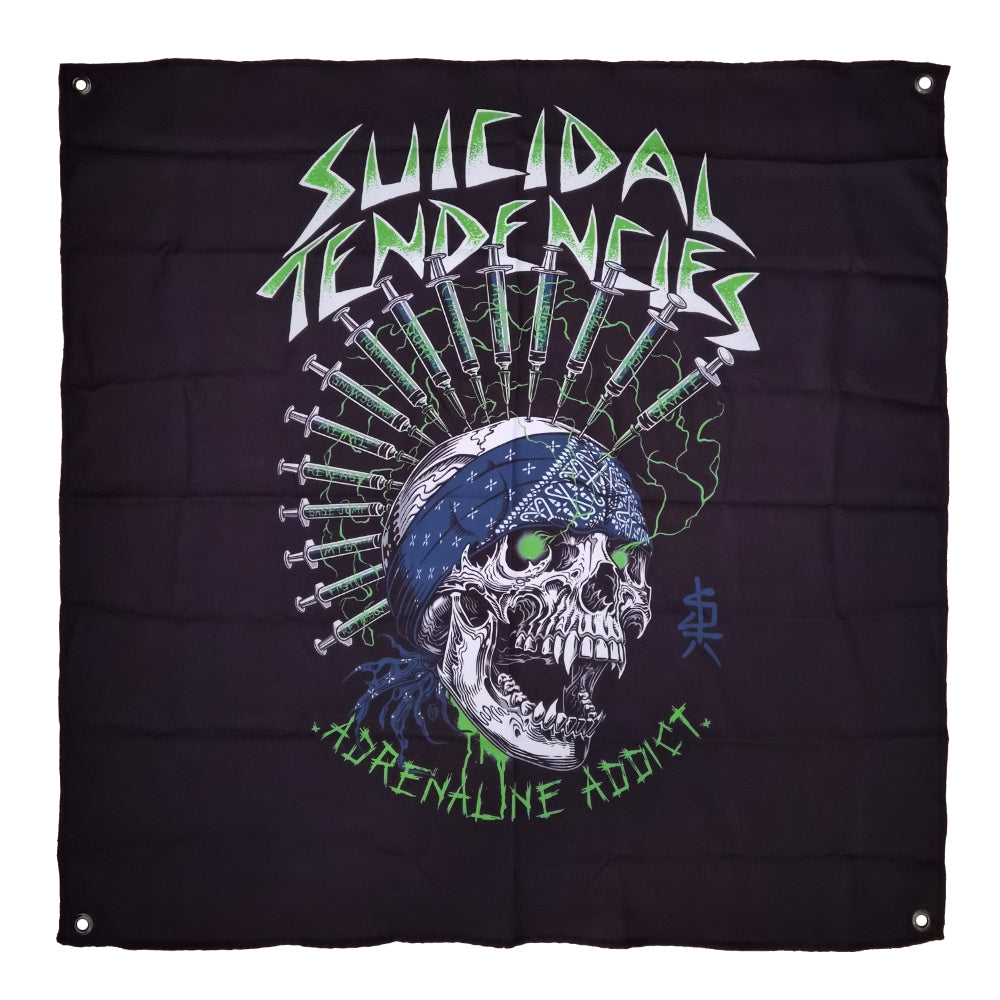 Suicidal Tendencies Adrenaline Addict Wall Banner