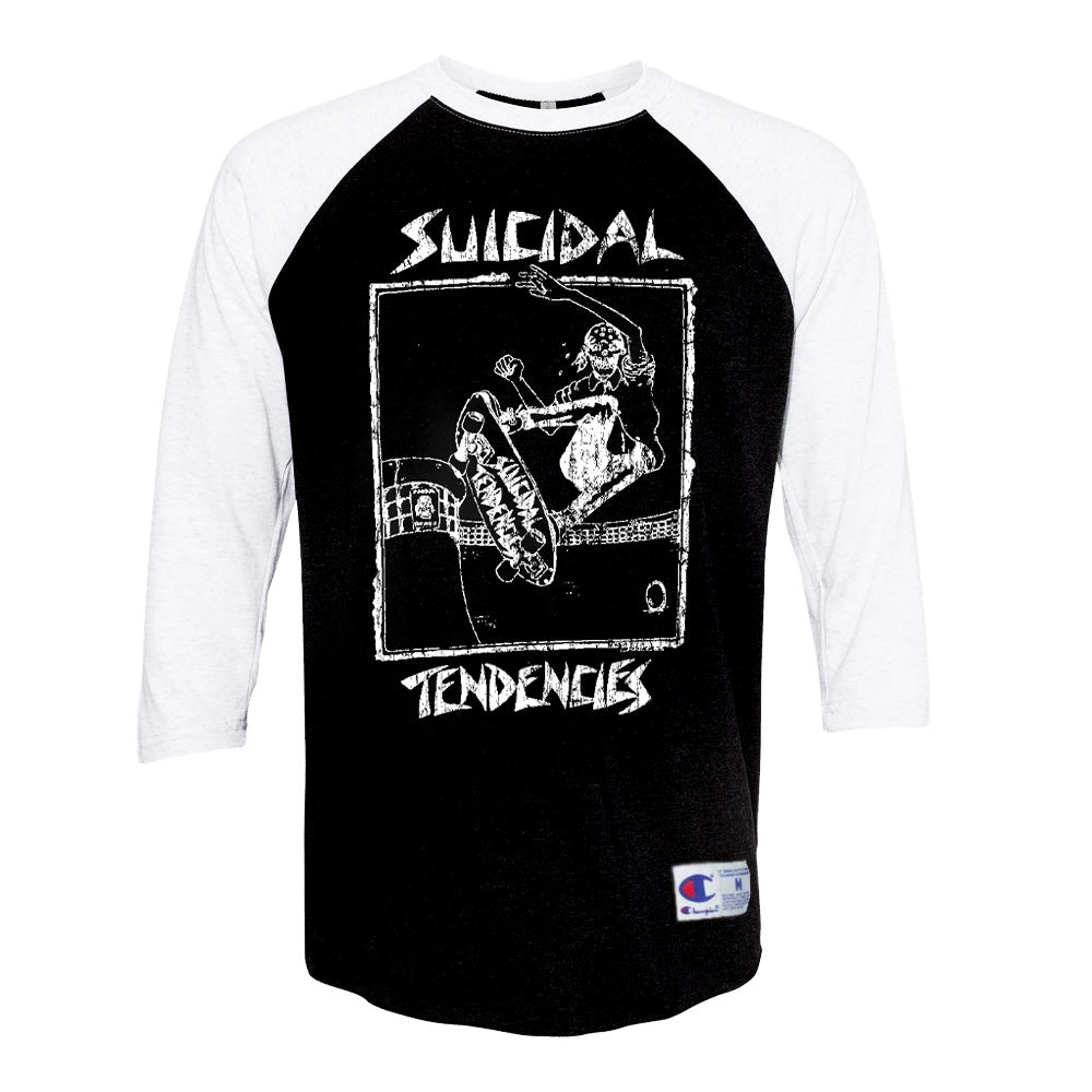 Suicidal Tendencies Lance Skater 3/4 Baseball Jersey