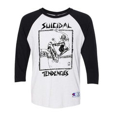 Suicidal Tendencies Lance Skater 3/4 Baseball Jersey