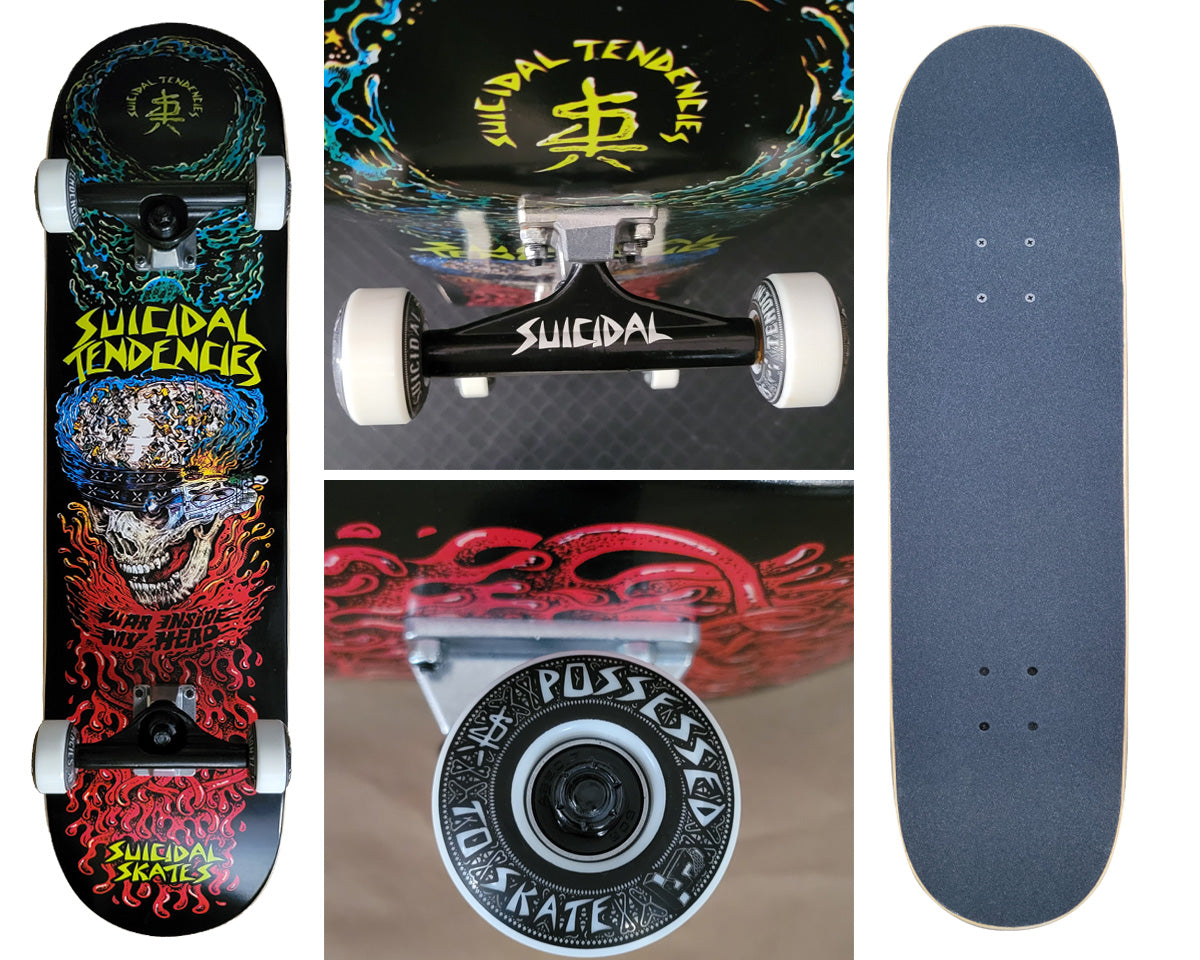 Suicidal Tendencies Suicidal Skates War Inside My Head Skateboard