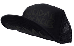 OG Flip Hat Black on Black Print