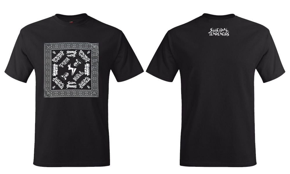 Suicidal Tendencies ST Logo Bandana T-Shirt