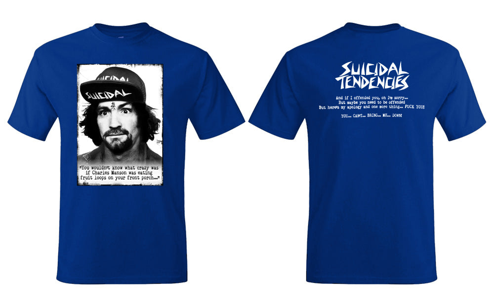 Suicidal Tendencies Charlie Manson T-Shirt