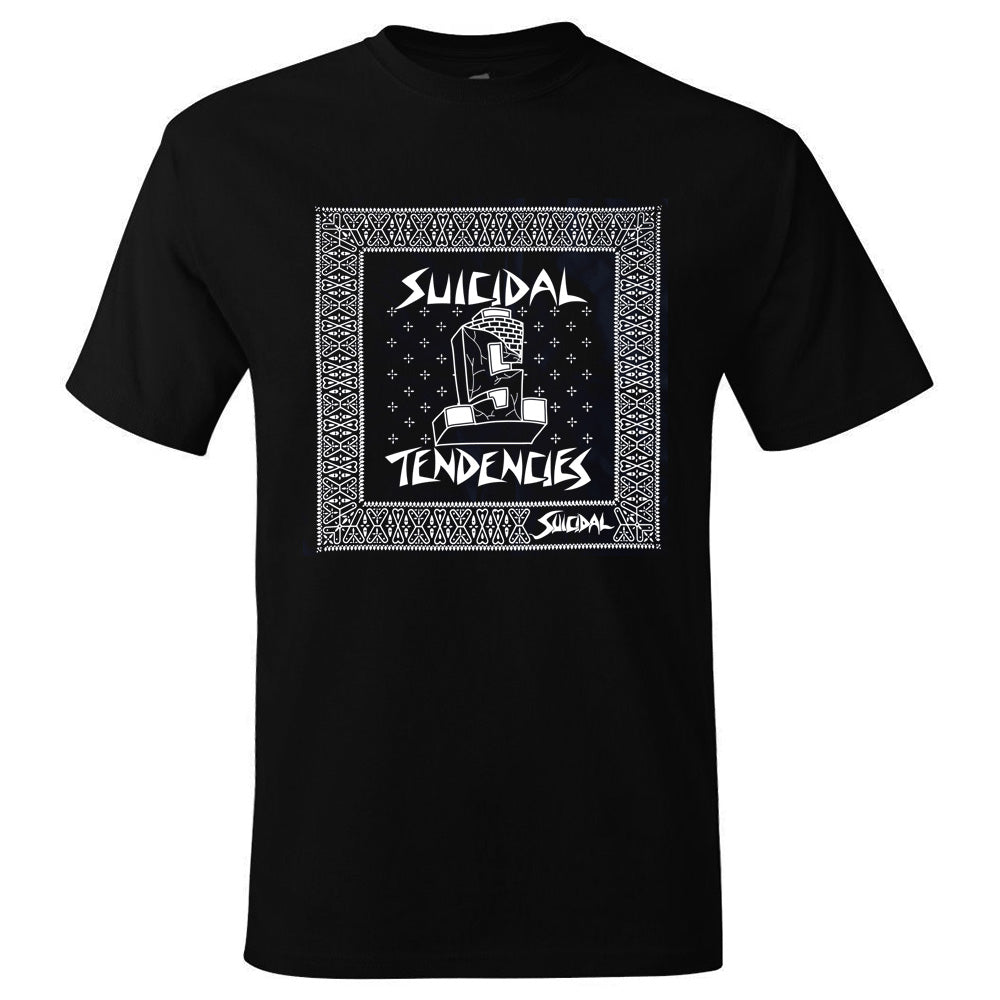 Suicidal Tendencies ST Brick Logo Bandana T-Shirt