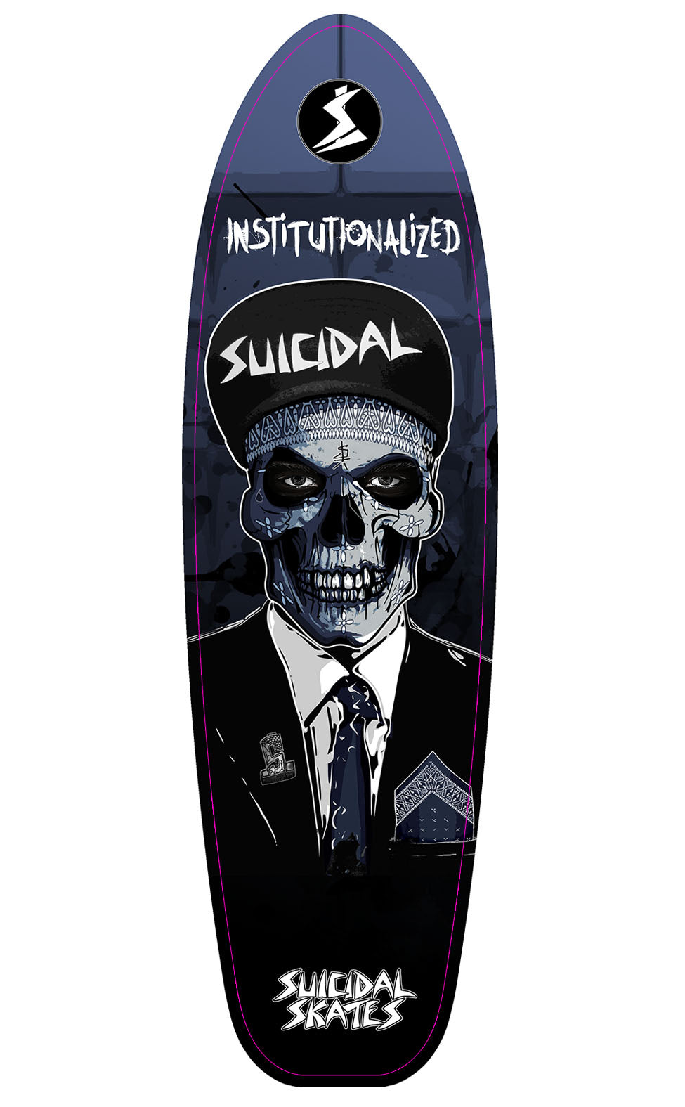 ST INSTITUTIONALIZED SUIT SURF N CRUISE DECK MAGNET