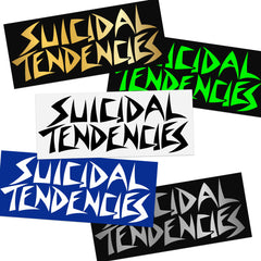 Suicidal Tendencies Logo Sticker Combo