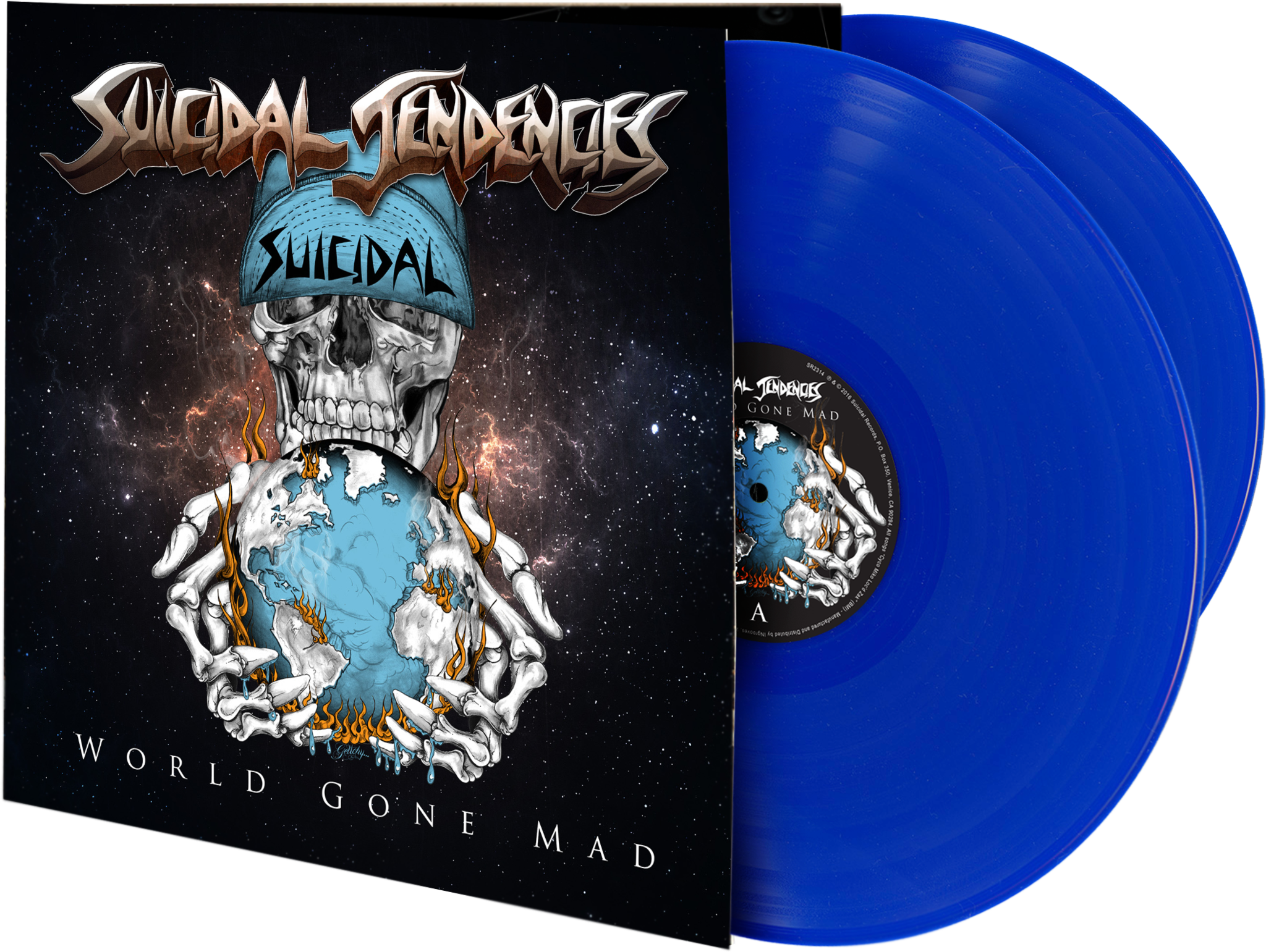 ST - World Gone Mad - Limited Edition Duble Blue LP (2016)
