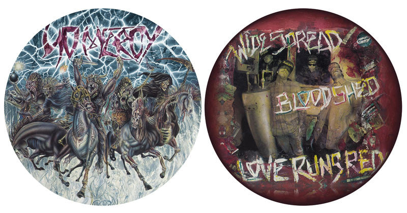 No Mercy - Widespread Bloodshed, Love Runs Red - Collectors Edition Picture Disc  (Free Shipping)