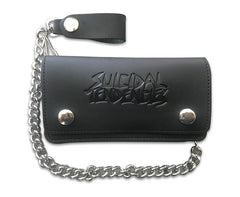 ST Leather Chain Wallet